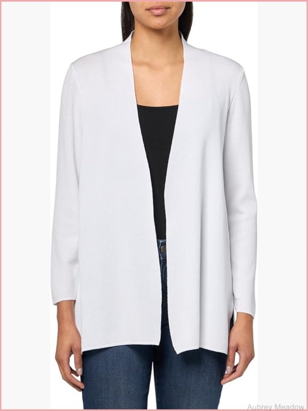 Nappa Kissing Front Cardigan - Soft & Versatile